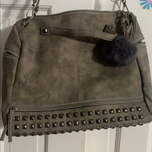 Grey purse